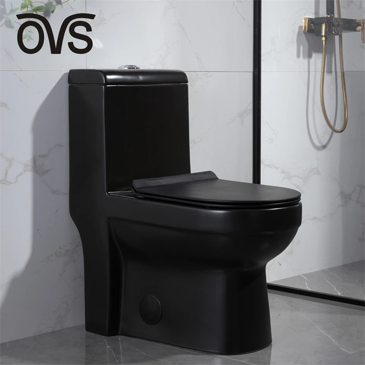 OVS Sanitary Ceramic Modern Bathroom Wc Compost Hotel Home Bathroom One Piece Toilet Wc Toilets