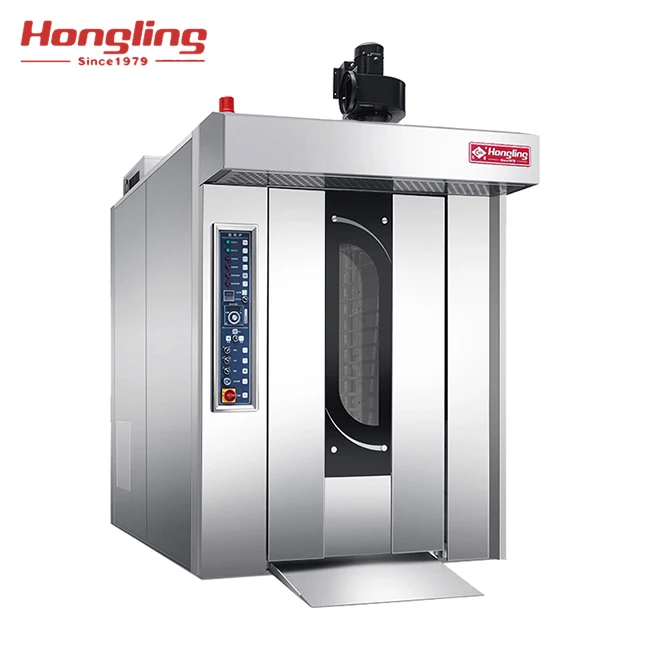 Bakery Equipment HX-32Q-01 32 Trays Commercial  Gas Rotary Oven for Bread