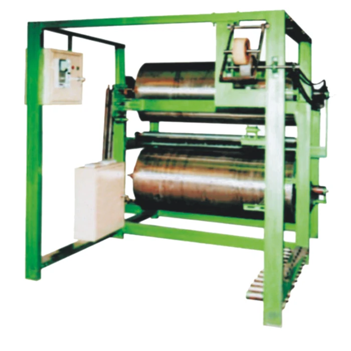 Two roller ironing machine small size