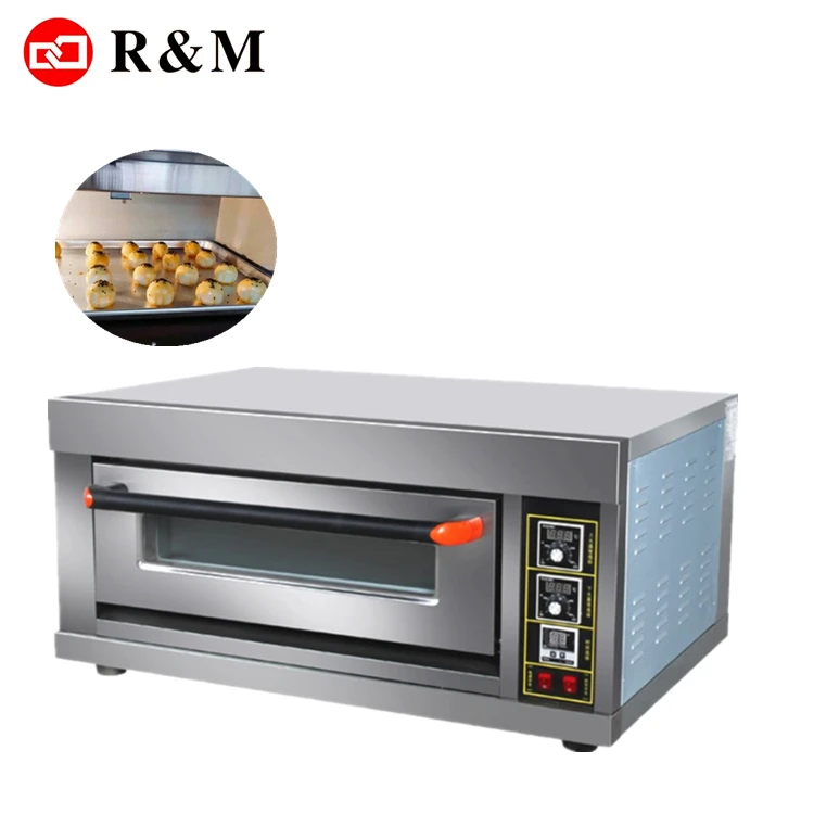 Single deck 1 traycommercial bread oven factory price,industrial bread oven price in uganda