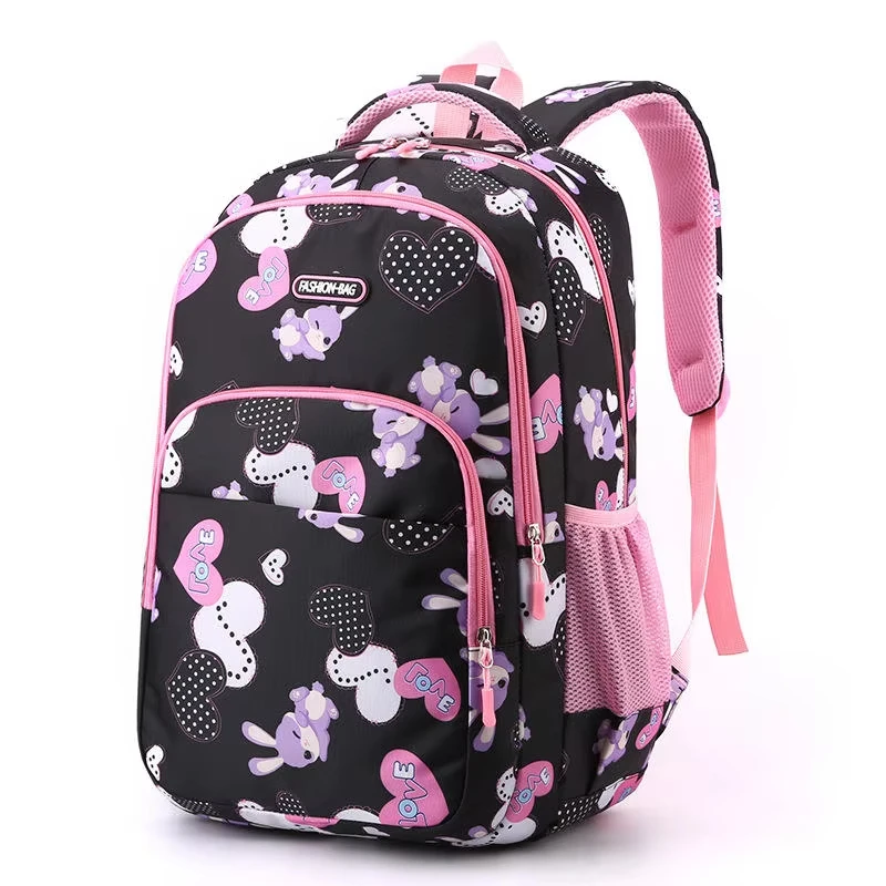 Kids rabbit backpack elementary school children junior high school bag sweet and cute casual children backpack