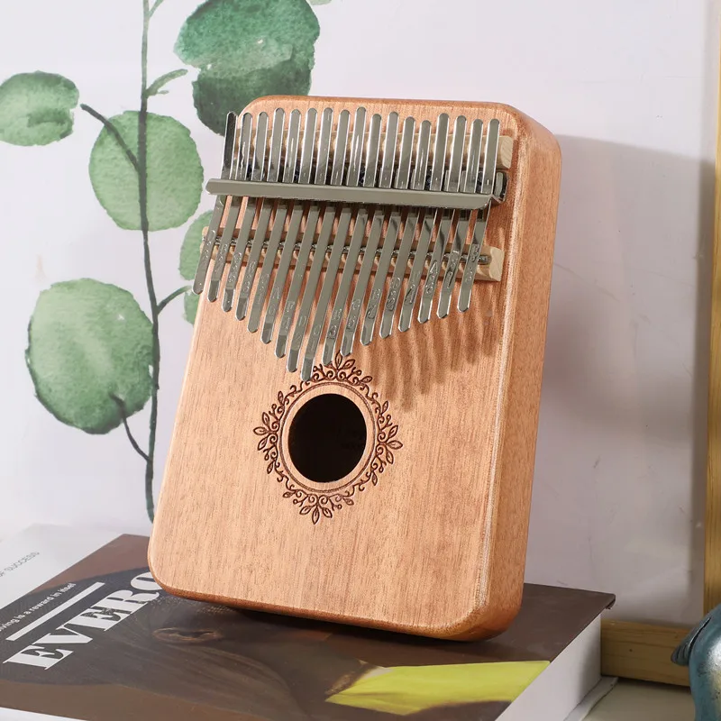  Красное дерево kalimba музыкальный инструмент Kalimba 17 клавиш большой палец фортепиано