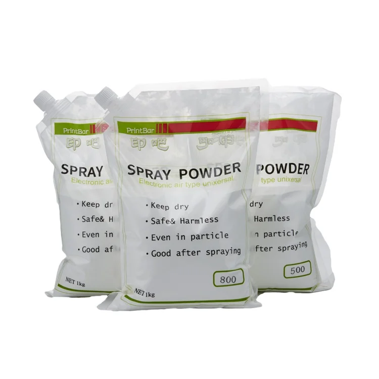 Spray powder for offset printing machine