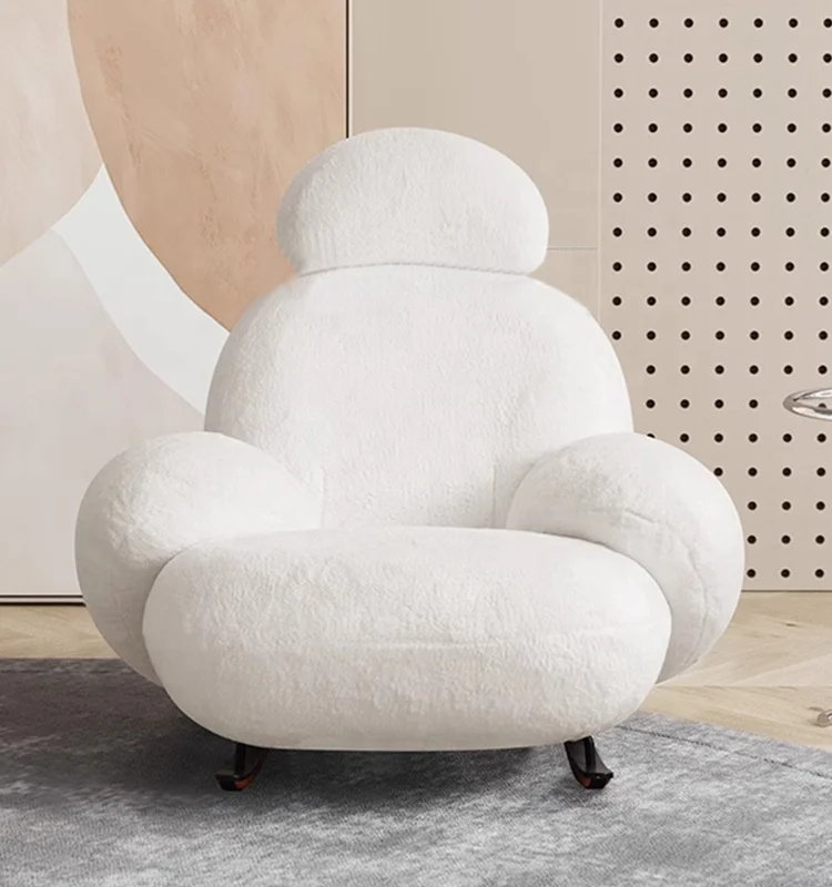 Living Room Furniture Sofa Lounge Chair Wooden Rocking Chair Penguin Rocking Chair