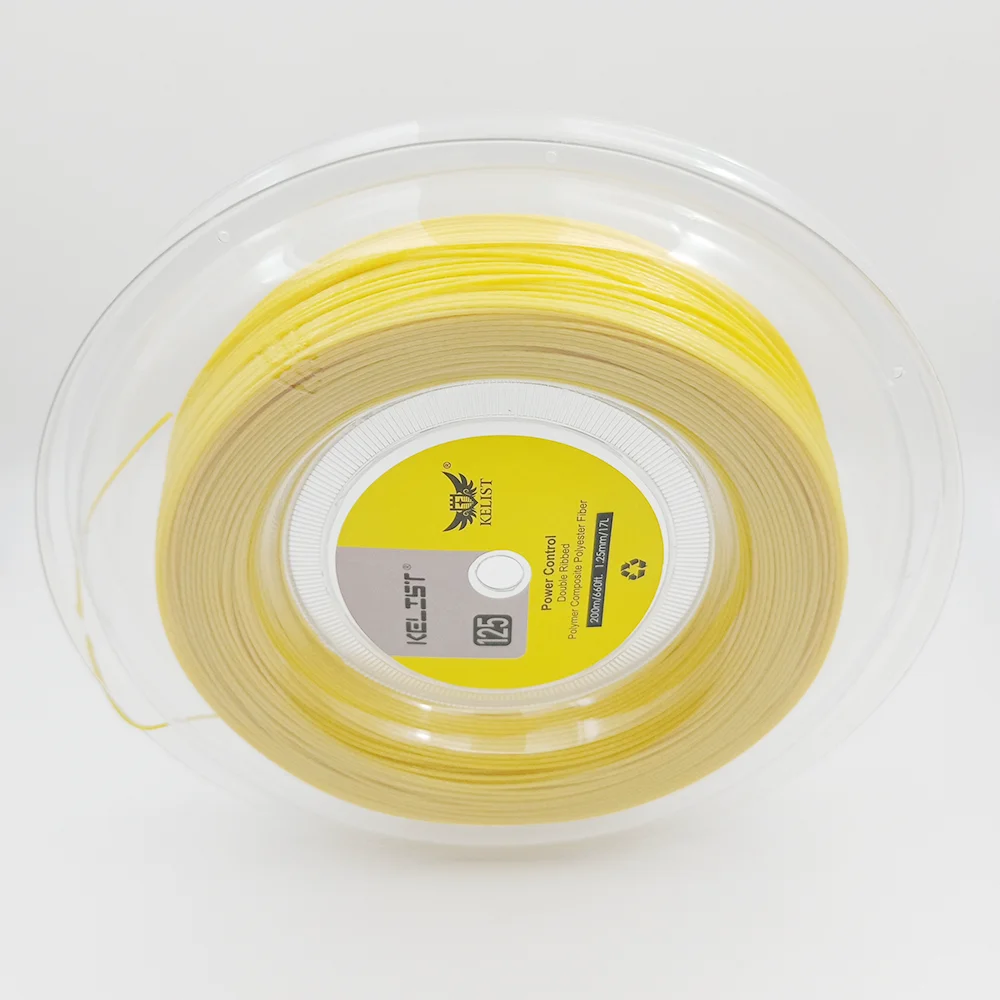 
Hot Sales High Quality 1.25 Rough Surface 200m Racket Tennis String For Best Price 