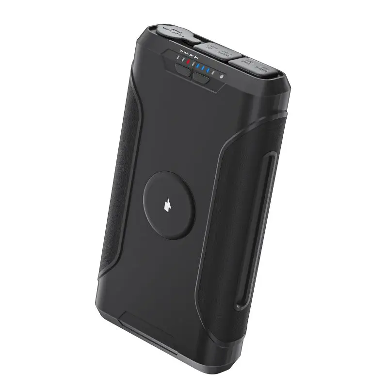 Внешний аккумулятор на 72000 мА · ч с беспроводным зарядным устройством 12 В 24 для постоянного тока ноутбука