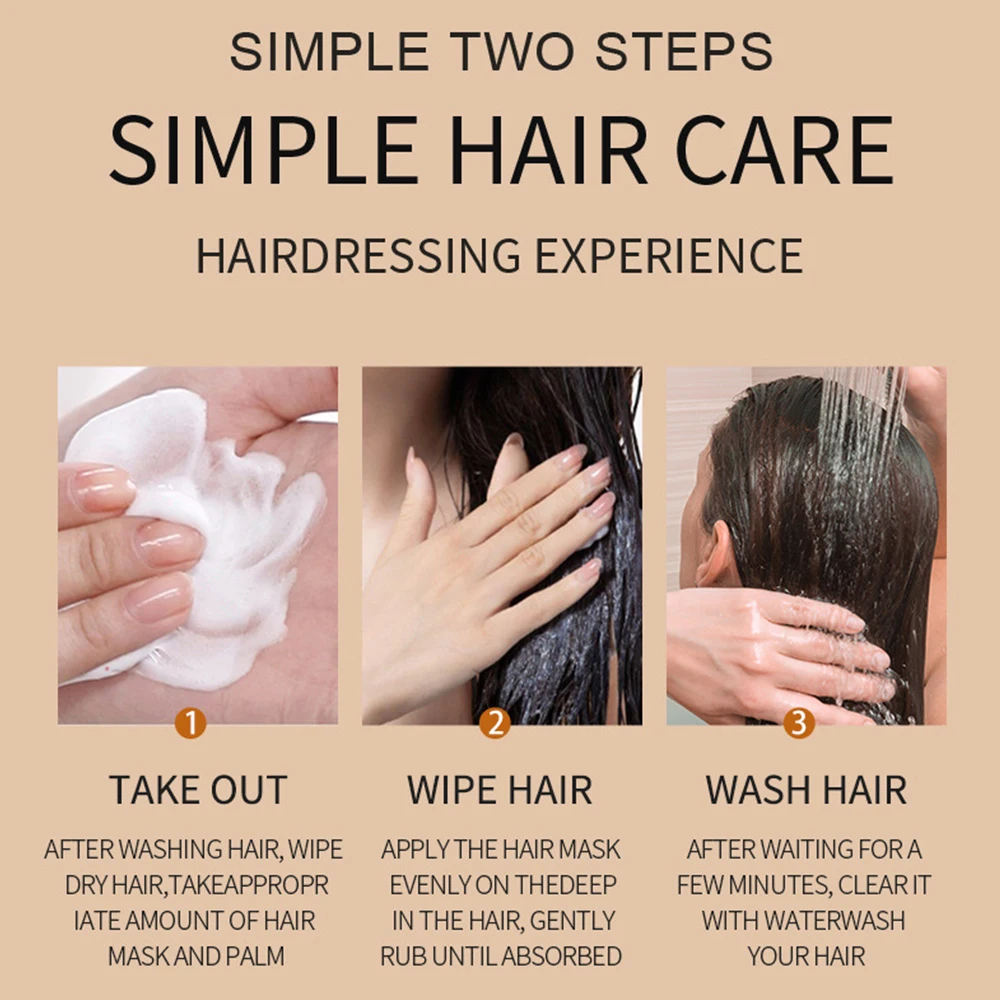 Private label Moisturizing Ginger Hair Mask Collagen Coating Hair Protein Treatment Care Repairing Hair Mask Factory OEM ODM