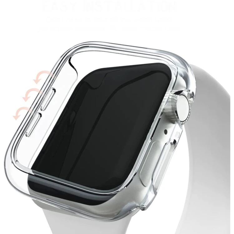 Luxury Watch Display Cases Pc Glass Watch 360 Degree Protect Case For Iwatch