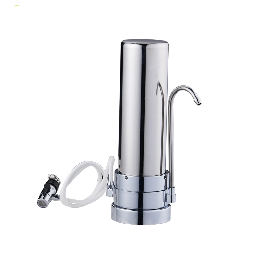 Countertop Triple stainless steel water filter  purifier for kitchen