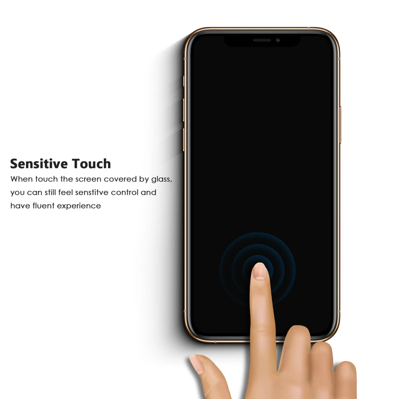 Для iPhone 12 прозрачная защитная пленка для экрана из закаленного стекла pro max 11 x xs xr Защитная с защитой от