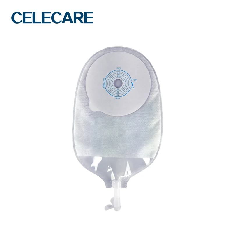 CELECARE One-Piece Medical Colostomy Ostomy Bags Non-Woven Colostomy Bags cut range from 15- 65mm