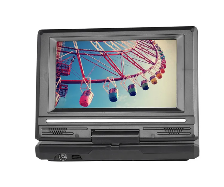
Portable 7inch Rechargeable Battery Game Analogue TV FM Radio USB DVD Player 
