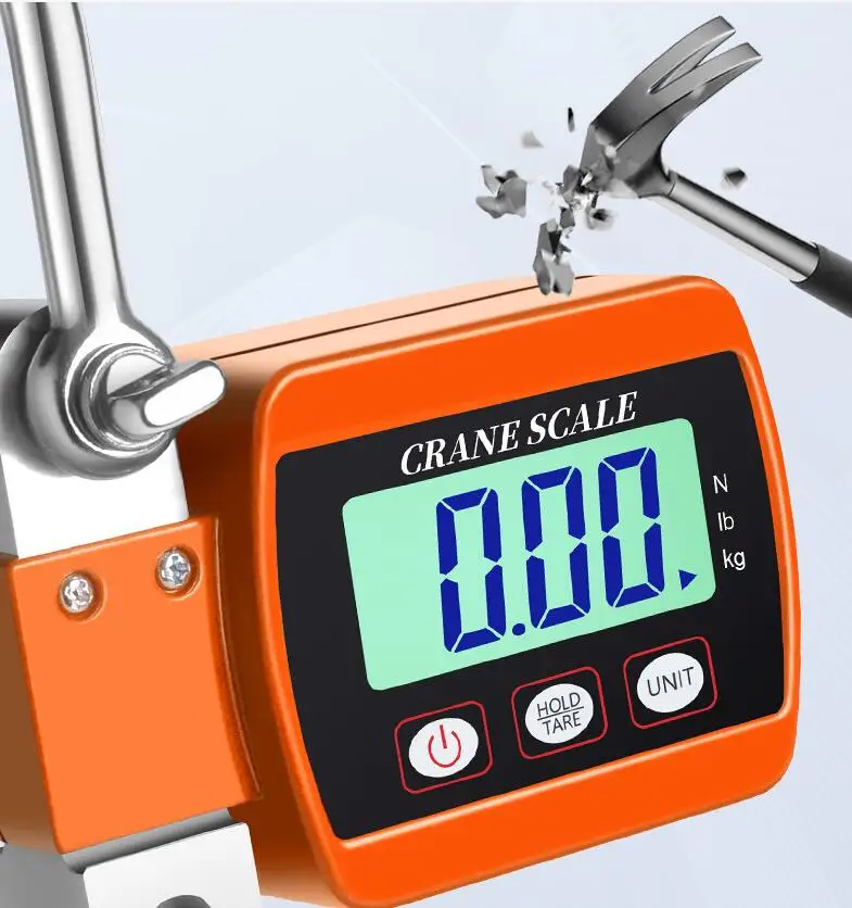 Electronic weighing heavy goods crane hanging scale 500kg