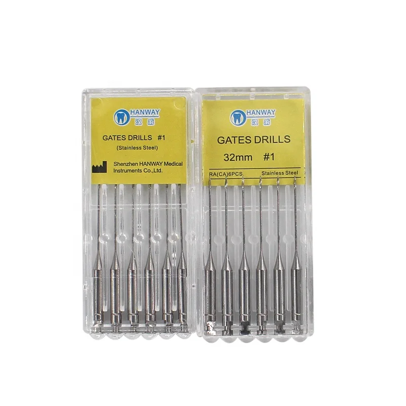 Root Canal Gates Drill Dental Gates Glidden Files for Open Crown