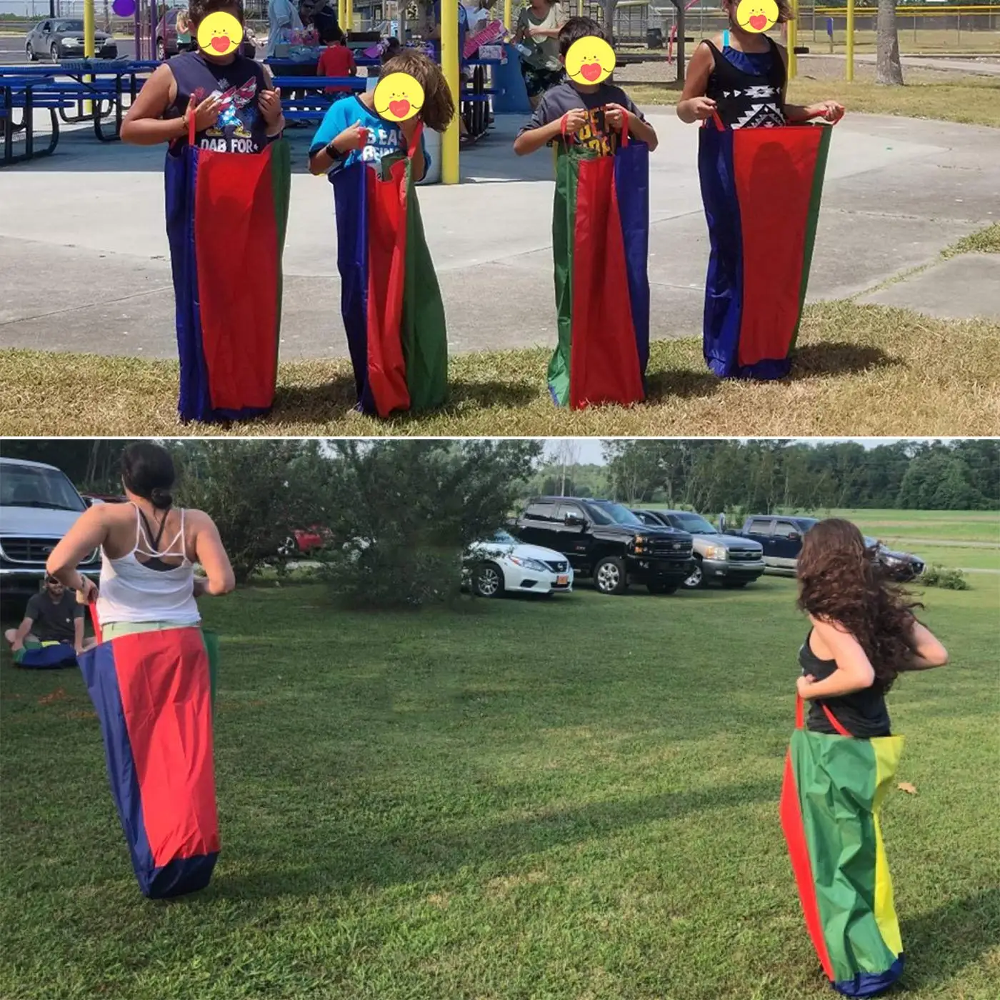 Sensory Autism Stress Relief Training Equipment Kinggarden Fitness Exercise Early Education Potato Sack Race Bags For Kids