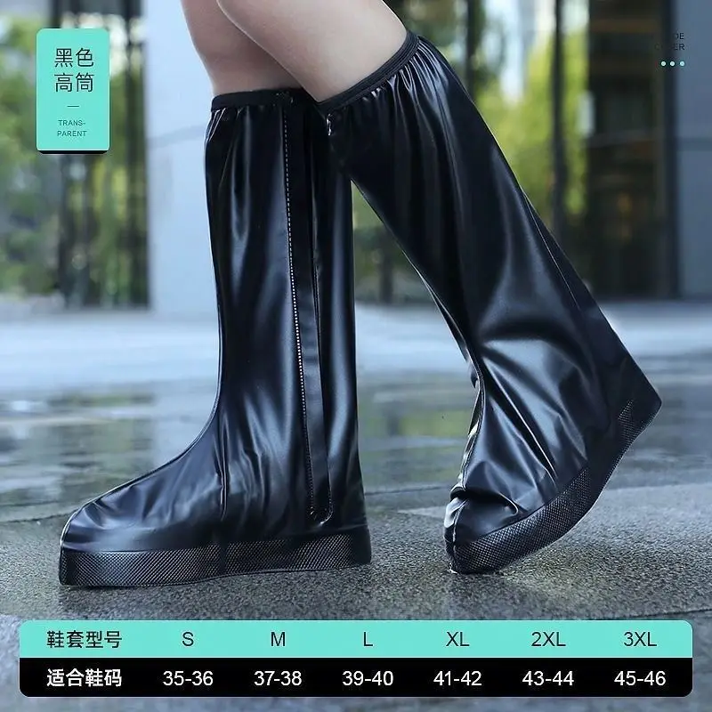 Outdoor High Quality Shoe Covers Wear Resistant non-slip PVC Waterproof Cycling Rain Shoes Covers