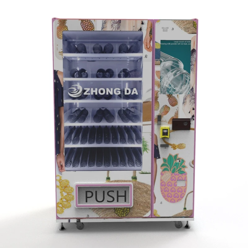 Best Quality Leather Handbags Vending Machine with 17 Cells 24H Self-Help Vending Machine Video Booth
