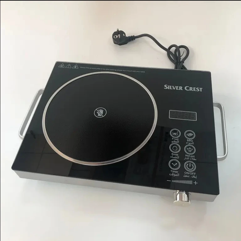 3500W Home use electric single burner stove hot plates multifunction smart digital burner induction cooker glass ceramic cooktop