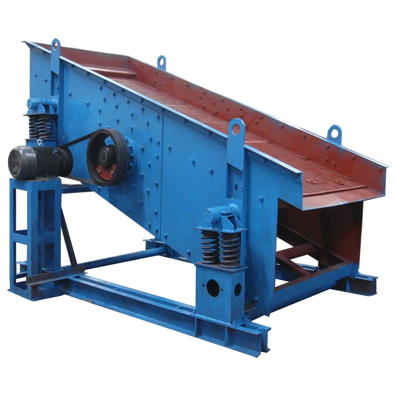 Sand Oscillating Screen Sieve with Vibrating Table Design Made in China for Placer Gold