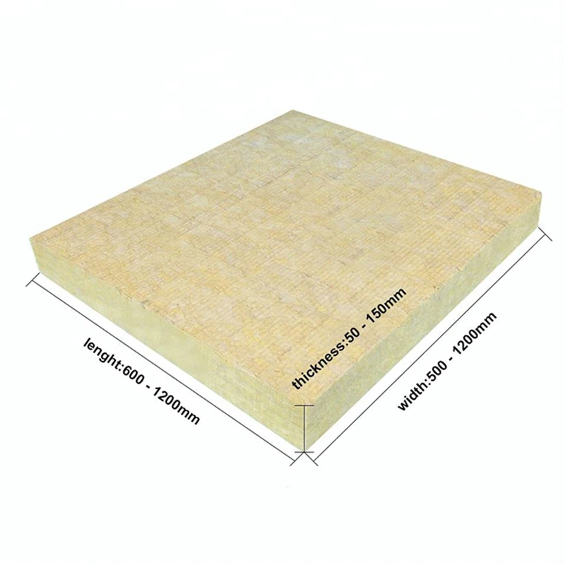 Industrial Design Style Fireproof and Heat Insulation Rock Wool Board Mineral Wool Acoustic Slab Made of Basalt