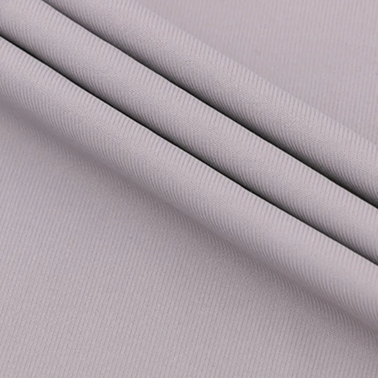 Spot 40D nylon single plain fabric nylon small horizontal strip to cut ice silk air conditioning casual pants knitted fabric
