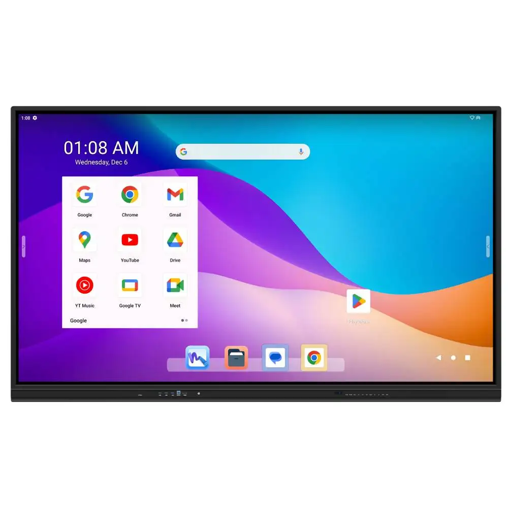 65 75 86 98 inch All-in-one smart whiteboard monitor finger pen writing science teaching equipment electronic teaching equipment