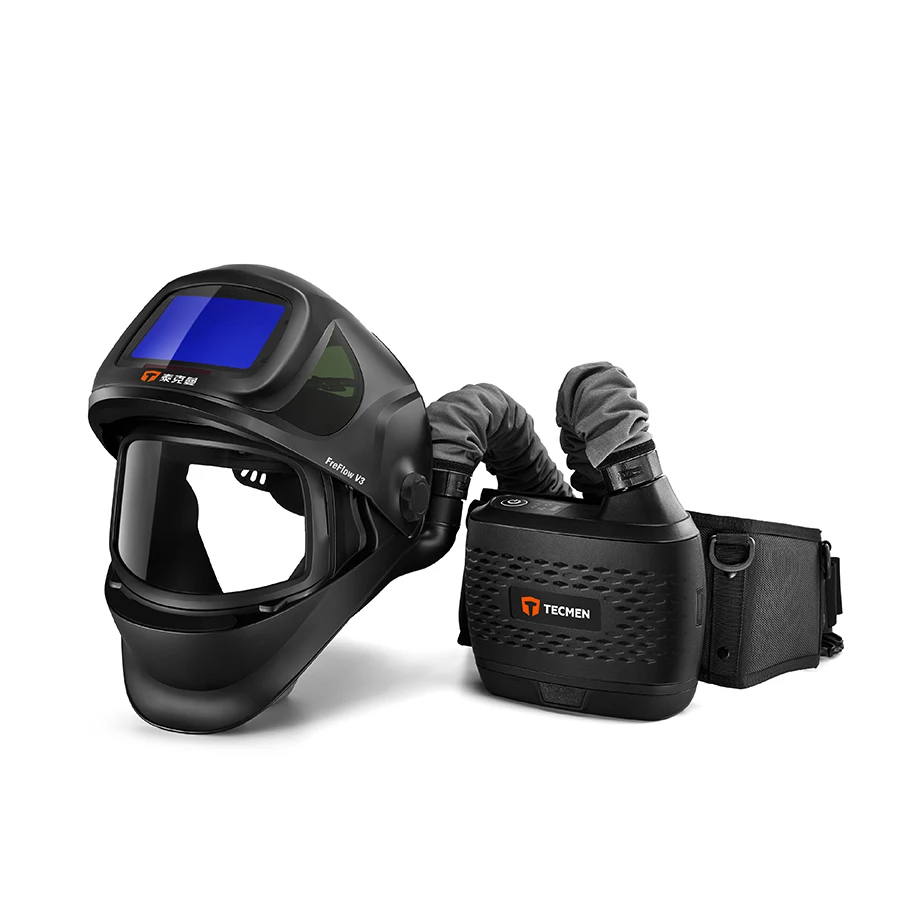 TECMEN FREFLOW V3 Мощный воздушный респиратор-s сварочный шлем с PAPR промышленным воздушным