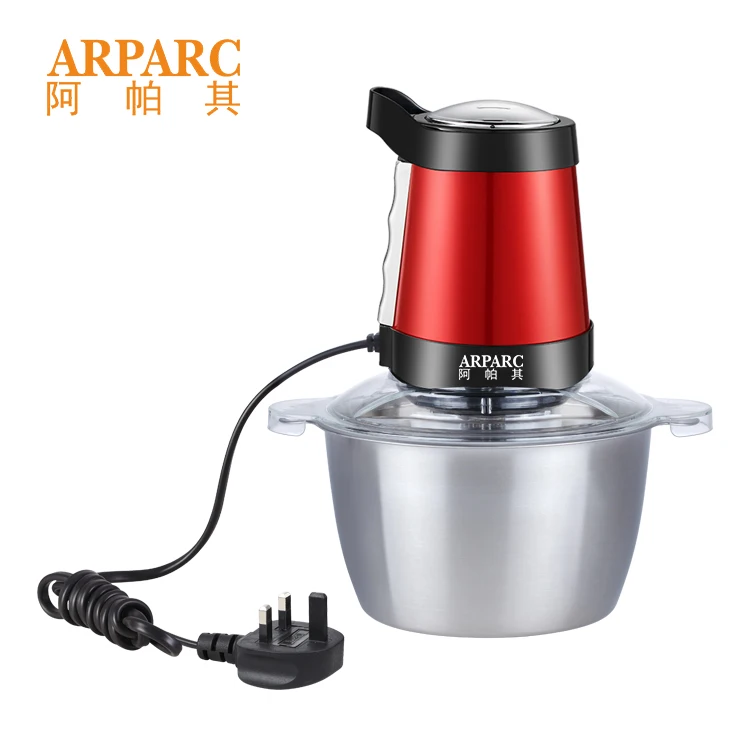 Л inox SUS304 чаша, измельчитель, измельчитель, смешивание, низкое количество, лезвие для теста, выбор из двух скоростей