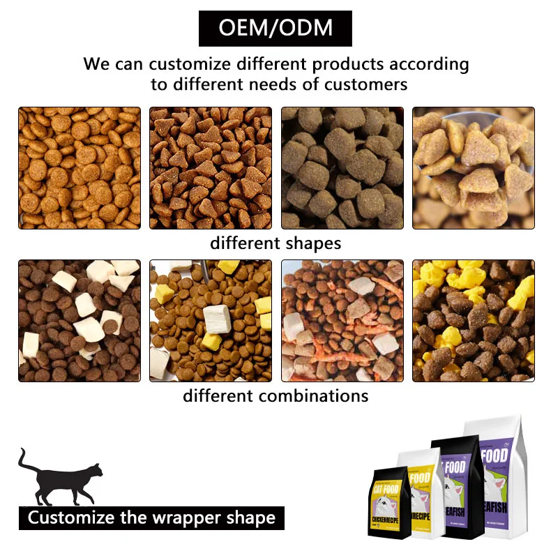 Factory direct sales of high quality delicious cat food from China 1kg dry cat food
