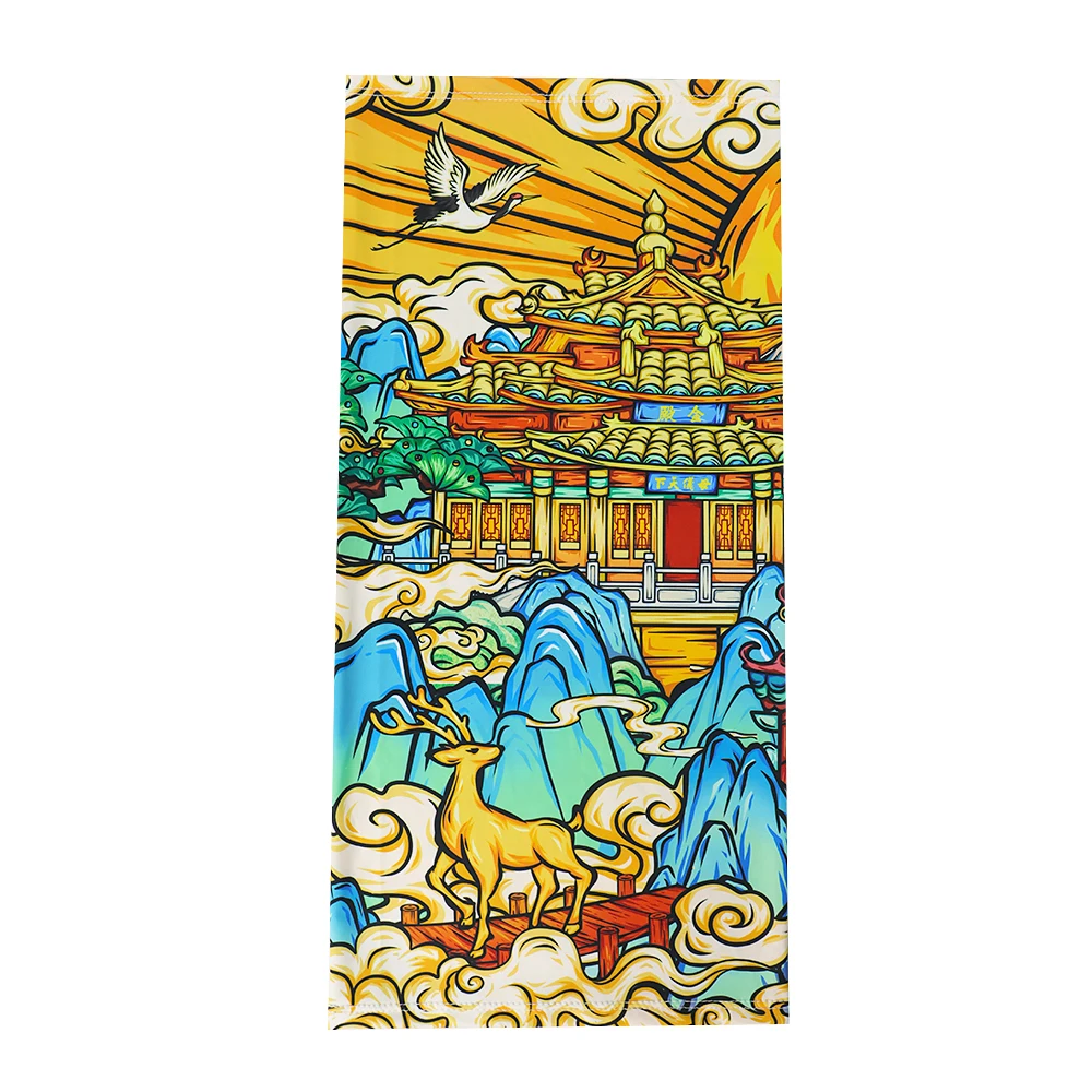 custom logo bandana tube bandana head scarf face cover multi-use neck gaiter