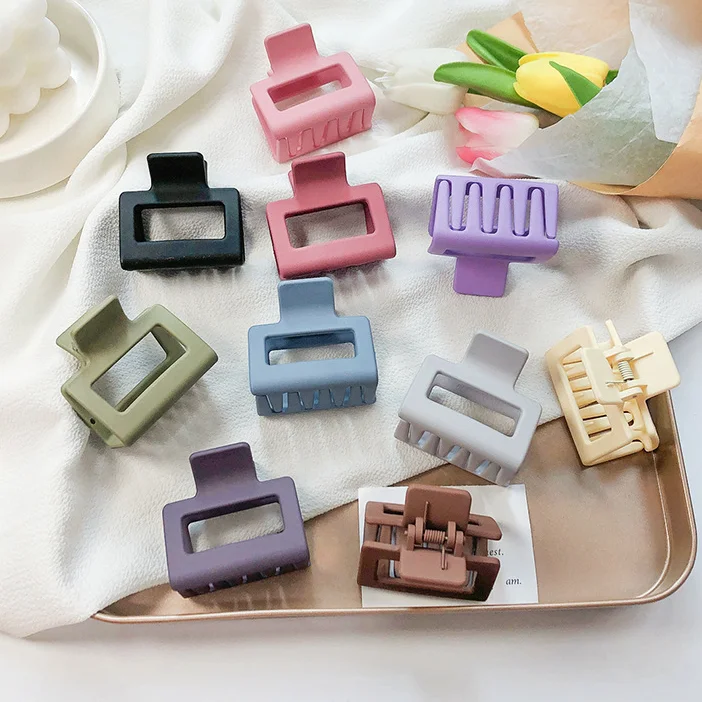 Hot Sale Square Hair Clamp Korean Hair Crab Clips Fashion Hair Accessories