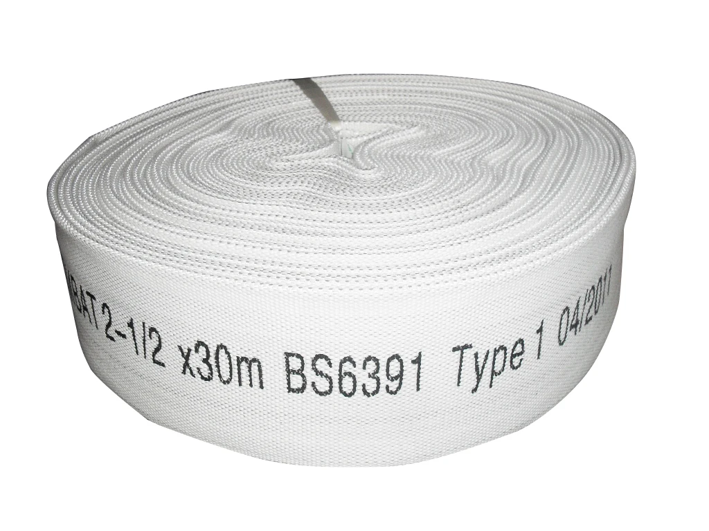 2 дюйма 30 м 200-400 PSI белые Пожарные шланги холст трубы для Сельскохозяйственных Оросительных Труб