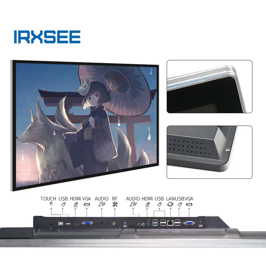 OEM 65 Inch Interactive Lcd Whiteboard 65 Inch Interactive Whiteboard Digital Smart Board For Education Kids Meeting Mall