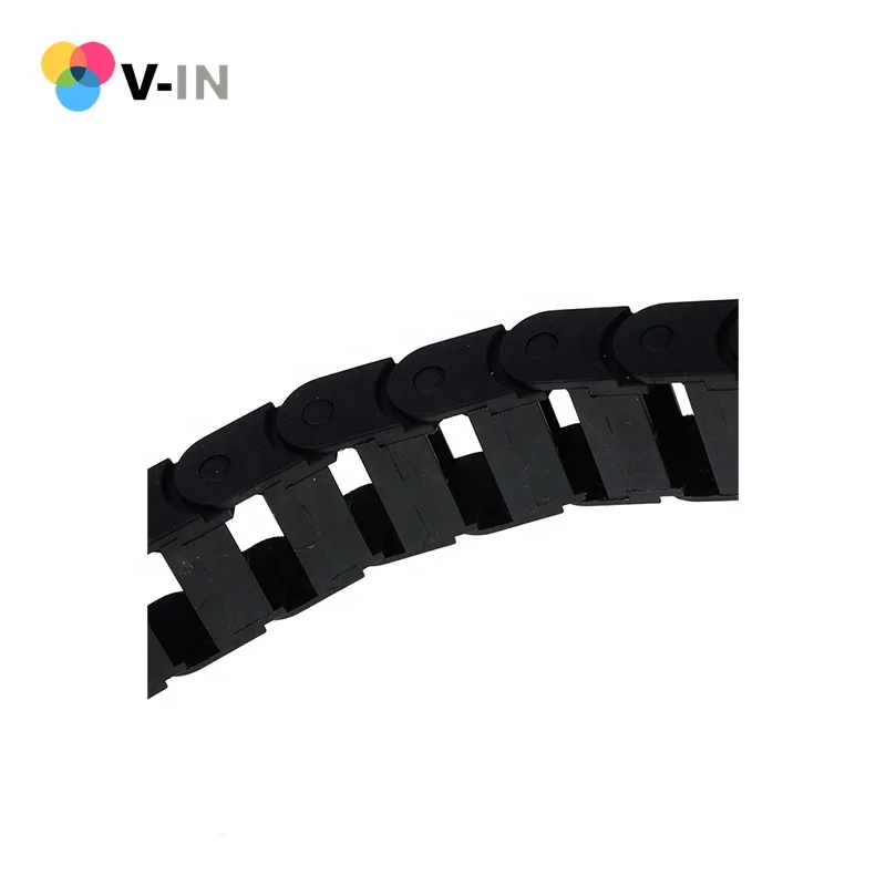 10*10mm Cable Drag Chain for HP Printer T120 T520 Continuous Ink Supply System for HP 711 Hose Cable Chain