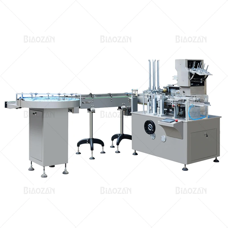 Multi-functional Cartoning Machine Fully Automatic Injections Tray Bottle Tube Small Box Packing Machine
