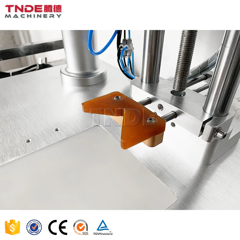 High Efficient Semi Automatic Pneumatic Capping Machine High Speed Hot Sale Bottle Capping Machine for Pump Caps