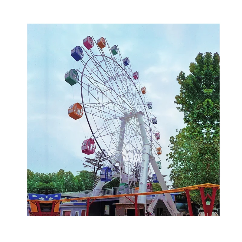 Китайская Фабрика funfair park электрические карнавальные игры колесо обозрения от производителя 38 м на продажу