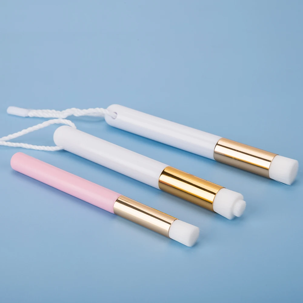 private label high quality eyelash extension cleanser foam cleaner lash shampoo kit with brush