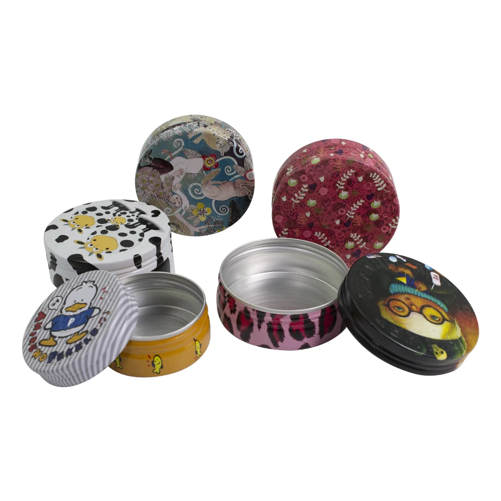 NB-PACK изготовленный на заказ для бальзама губ контейнер 15 г 20 30 40 50 алюминиевый крем металлическая жестяная