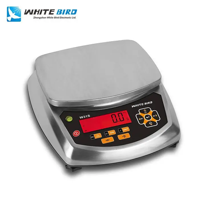 Customized Service Lcd Display Ce Emc Oiml Weighing 15KG Kitchen Scales