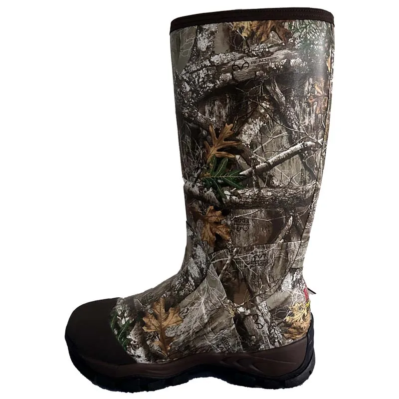 Custom Made Camo Neoprene Hunting Boots Pull-on Wellington Rubber Boots Muck Boots
