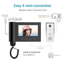 Smart waterproof hot selling video doorbell camera wired doorbell high quality video intercom video door phone