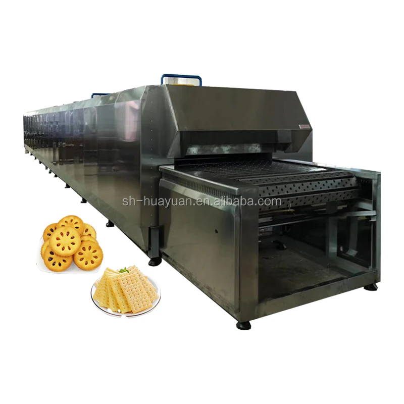 Full Automatic Hard Soft Sandwiching Biscuits /Cream Filling Biscuit Production Line