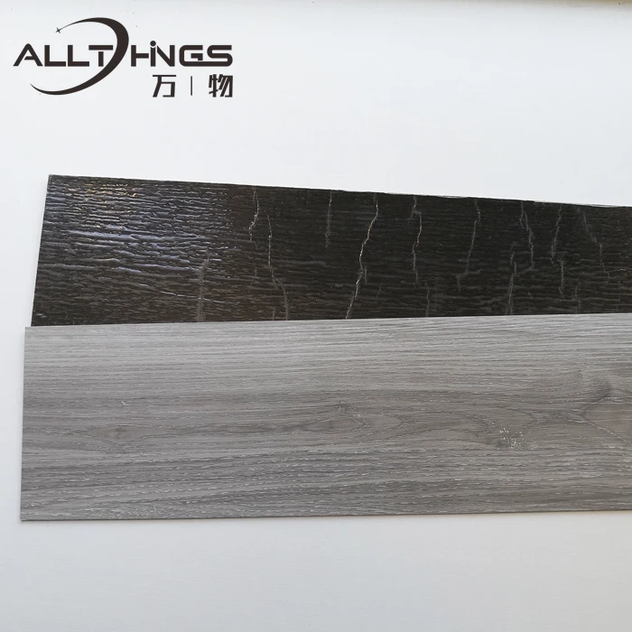 Study Self Adhesive Temporary Wood Vinyl Flooring Carton Graphic Design Smooth Modern Grain Indoor Waterproof Plank Pvc 5 Years