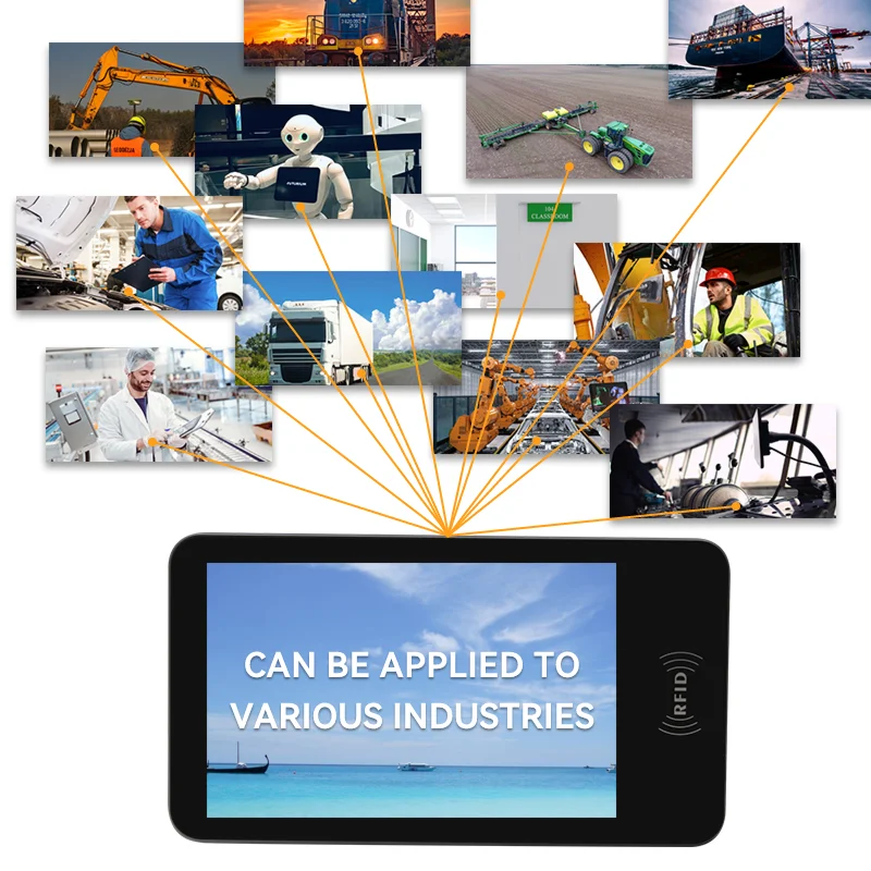 OEM K70 IP65 Reliable Industrial All-In-One PC Android 1000nits RFID Reader and Writer Fanless Design Tablet PC Manufacturer