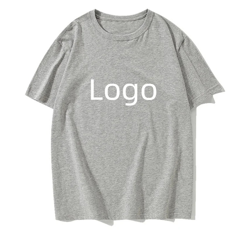 Custom Manufacturer Fitted t-shirt Loose Oversize 100% Cotton OEM Logo Printing School Girl T shirt