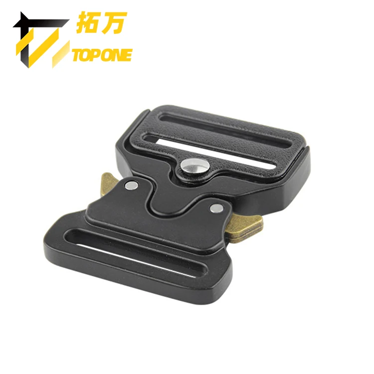 New Military Quick Release Metal Belt Buckle 40mm Aluminum Alloy Tactical Buckle