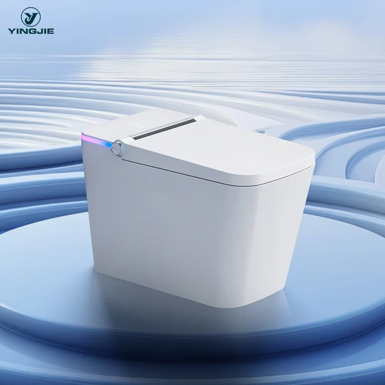 Automatic  Washing Electric Operation Flushing Sensor Wc Top Smart Seat Quality Intelligent Toilet