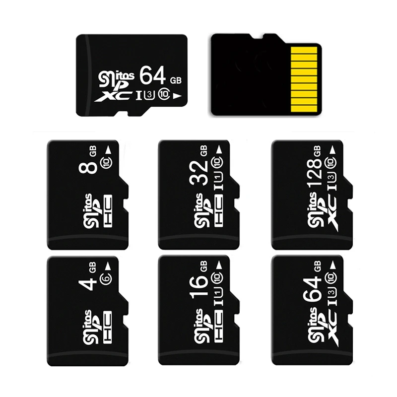 Оптовая продажа 100% оригинал 32 ГБ 16 64 128 256 400 гб C10 Microsd класс 10 ультракамера флэш-карта памяти Tf