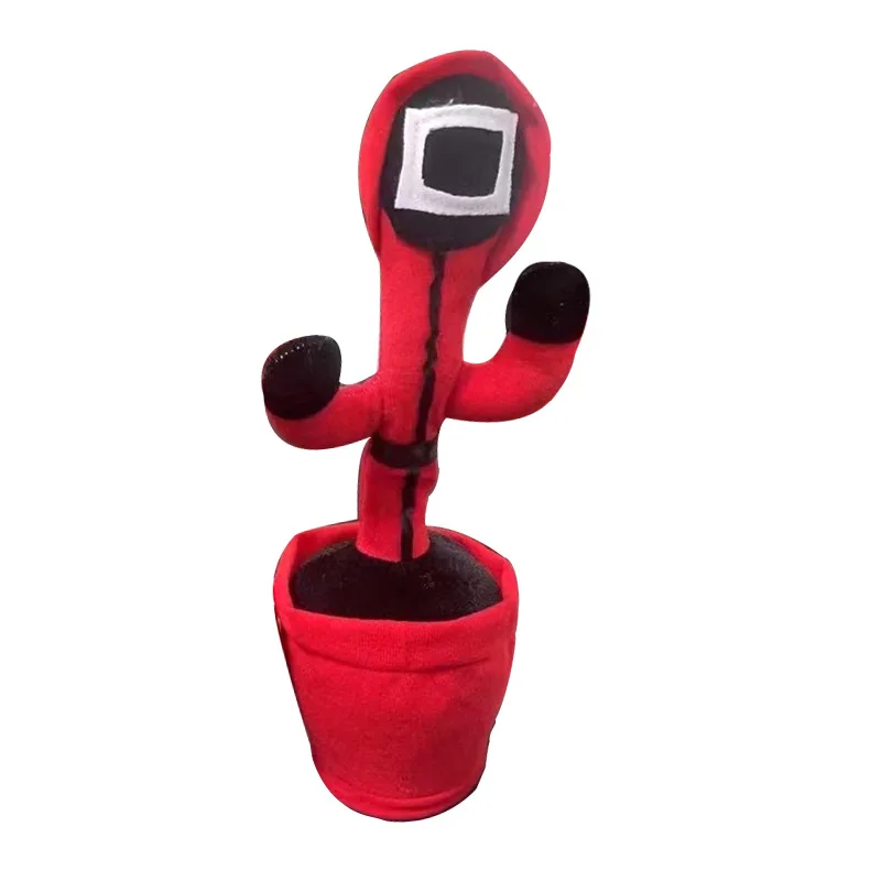 Hot Sale Products Cute Stuffed Flowerpot Twisting Dance Cactus Doll Talking Singing Music Dancing Plush